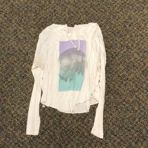 Crop lightweight sweater